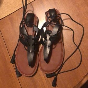 American eagle wrap sandals